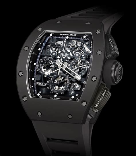 richard mille 11 black night|RM 011 : Watch Automatic Flyback Chronograph Felipe Massa.